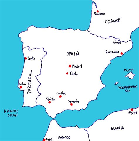 Maps Of Sevilla Map Spain Sevilla Spain Map Images