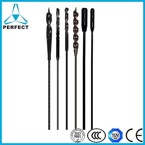 Extra Long Flexible Shank Wood Installer Drill Bit With Screw Tip For