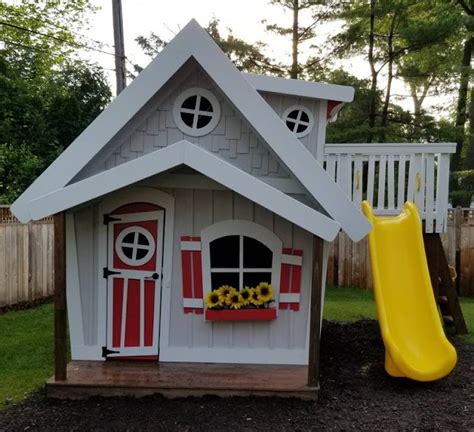 Brandi Raae Farmhouse Style Outdoor Playhouses