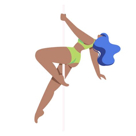 cartoon of black girl pole dancing illustrations royalty free vector graphics and clip art istock
