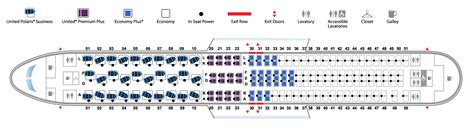 Seat Map Boeing 767 300er United Airlines