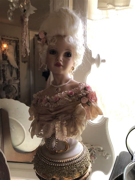 Holdreducedamazing Ooak Marie Antoinette Doll Bust Etsy