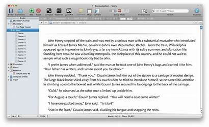 Scrivener Short Story Quick Submission Shot Example