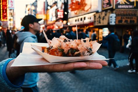 Osaka Internship Program Street Food Food Photography Japan Street Food