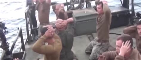 Video Iranian Footage Of Us Riverine Sailors Detainment Usni News
