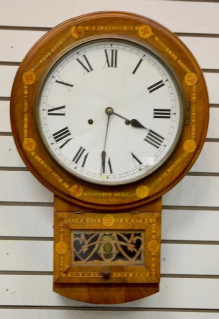 New Haven Inlaid Wall Clock Price Guide