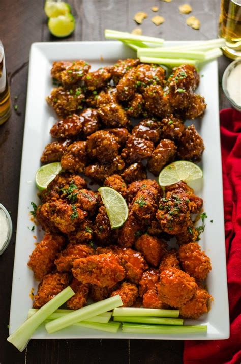 A nice change from your regular chicken wings. Baked Boneless Wings 4 Ways | Recipe | Boneless wings ...
