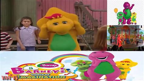 Barney Rainbow Background