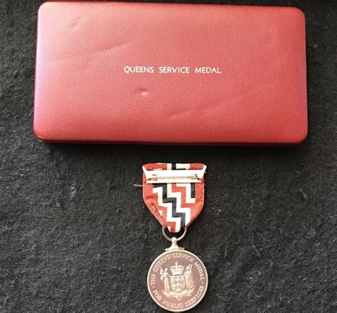 nz queens service medal public service