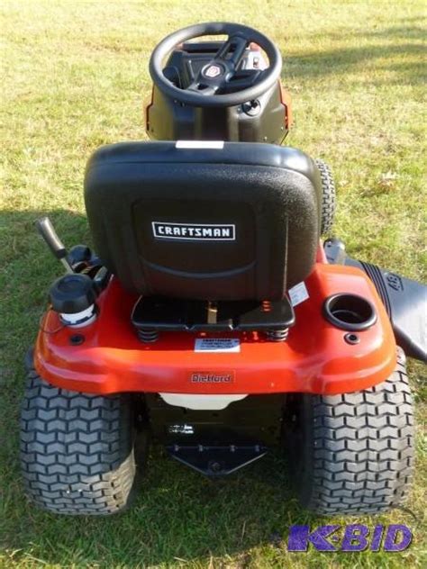 Craftsman T3200 Lawn Tractor 48 Deck W Sns Auctions 126 Fall
