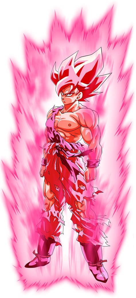 Goku Ssj Namek Super Kaioken Aura Palette By Benj San On Deviantart