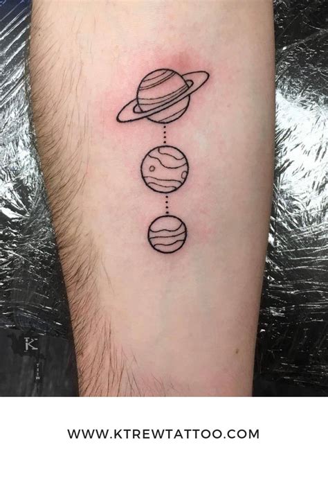 Planets Linework Tattoo Planet Tattoos Line Art Tattoos Line Work