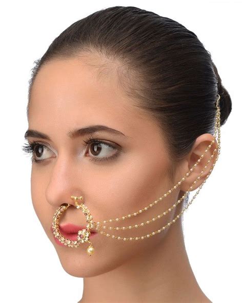 Nose Ring With Strings Cute Nose Rings Nose Ring Jewelry