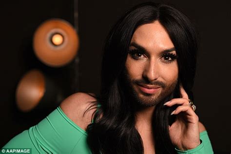 conchita wurst applauds bruce jenner for highlighting transgender issues daily mail online