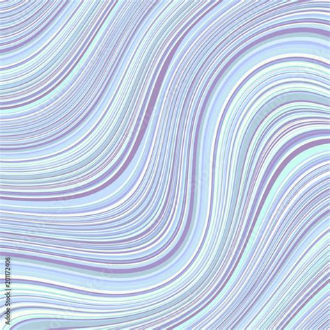 Abstract Vector Pattern Curved Wavy Psychedelic Irregular Lines