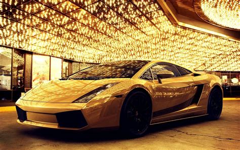 Gold Cars Wallpapers Top Free Gold Cars Backgrounds Wallpaperaccess