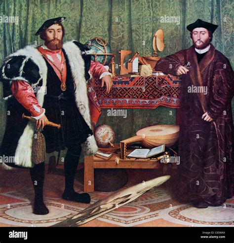 Holbein The Ambassadors Banque De Photographies Et Dimages à Haute