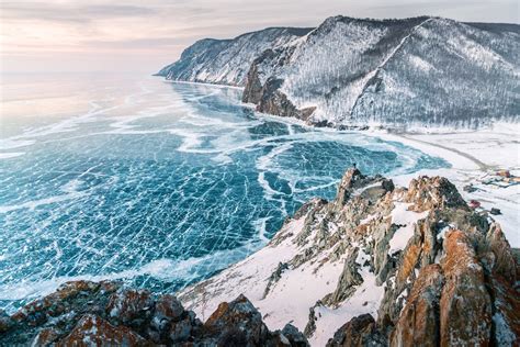 Lake Baikal Is The Planets Oldest And Deepest Lake Reaching Depths Of One Mile And Covering An