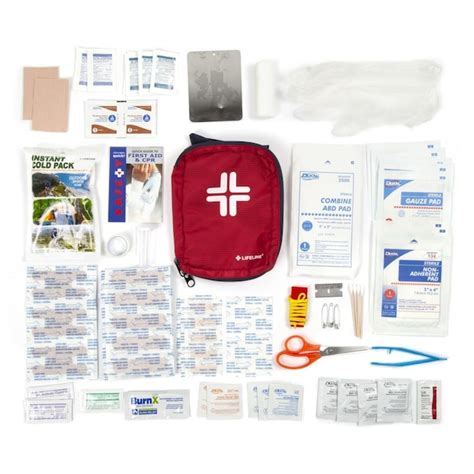 Lifeline First Aid Wilderness Pack All Purpose First Aid Kit 110