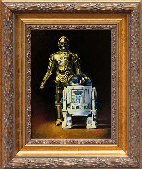 Framed Star Wars Paintings