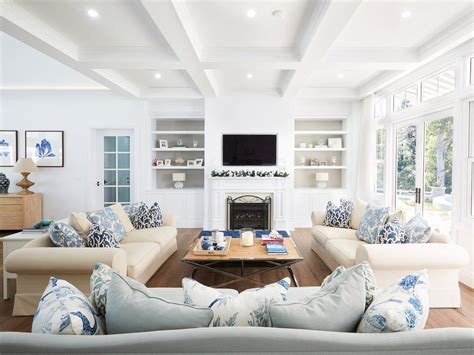 A Lesson In Coastal Style Aussie Hamptons Hamptons Style Living Room