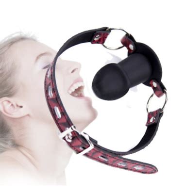 Bdsm Silicone Open Mouth Gag Plug Roleplay Slave Couples Oral Stuffed