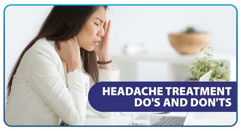 Headache Treatment Dos And Donts Unilab