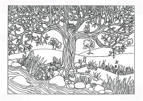 Get This Preschool Printables of Nature Coloring Pages Free b3hca