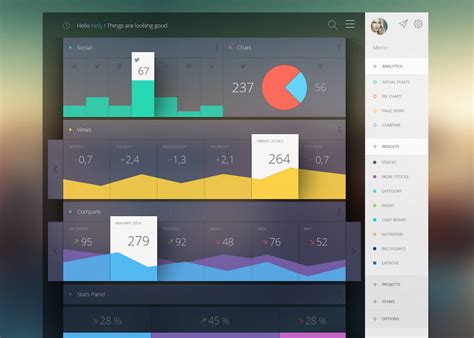 40 Visually Stunning Dashboard Design Examples