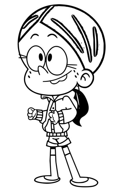 Free Ronnie Anne coloring page - Download, Print or Color Online for Free
