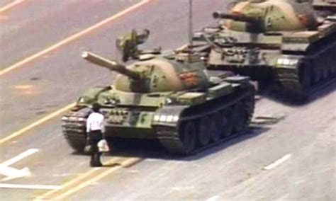 Tiananmen Square Tank Man Photographer Yellow Duck Version Of Tank