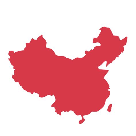 Transparent Map Of China