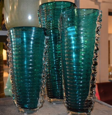 Explore an incredible selection of art glass vases and vessels, each the result of an artist's unique vision. Teal blue and beautiful | Glass vase, Vase, Glass