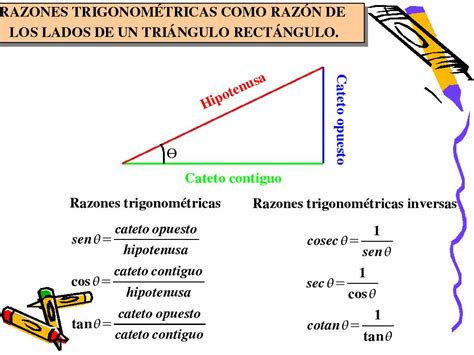 Resultado de imagen de razones trigonométricas