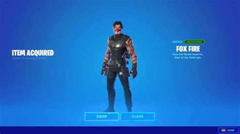 How To Get New Fox Fire Skin In Fortnite Youtube