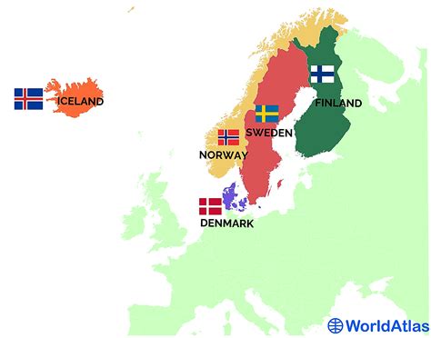 Nordic Countries Worldatlas
