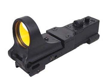 Airsoft Element SeeMore Railway Reflex Red Dot Sight For RIS Rail Black Amazon Co Uk Sports