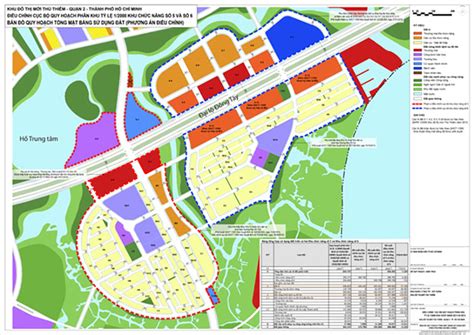 Ý kiến về bản đồ qui hoạch khu đô thị mới Thủ Thiêm Tiếng Việt