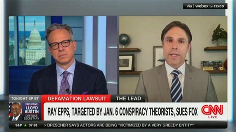 Jake Tapper Asks Ray Epps Lawyer About His View Of Fox News