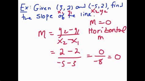 Finding the slope of a line from two points. Slope Formula: Finding Slope of a Line Given Two Points ...