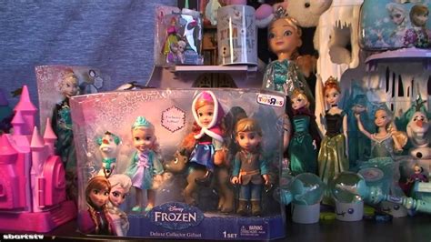 Disney Frozen Elsa Toddler Dolls Exclusive Deluxe Collector T Set