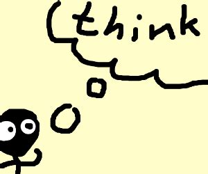 Stick man thinking | Happy thoughts, Think happy thoughts, Thoughts