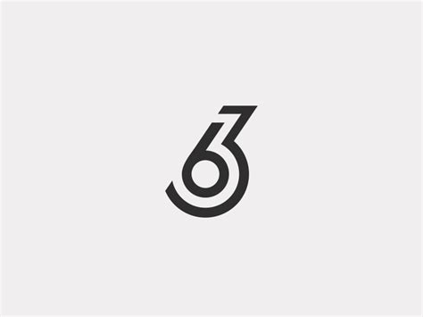 25 Positively Awesome Number Logos Creativeoverflow