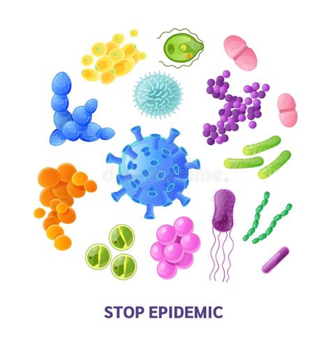 Bactérie Bacillus De Cellules De Virus De Bactéries De Micro Organismes