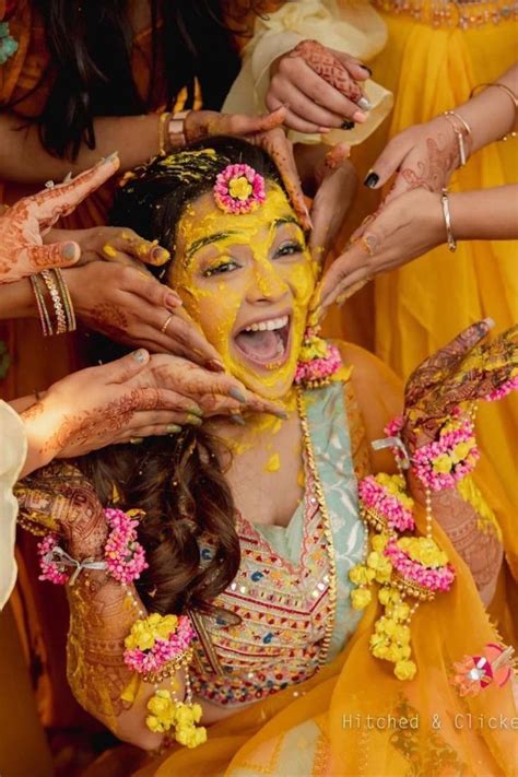 Our Favourite Haldi Photos Of All Times In 2022 Haldi Ceremony Bride Photography Poses