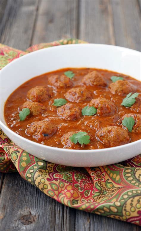 kofta curry indian meatball curry my heart beets