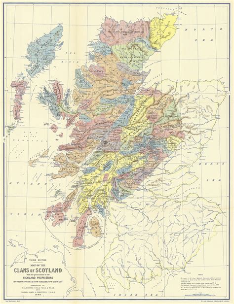 Historical Geography Of The Clans Of Scotland