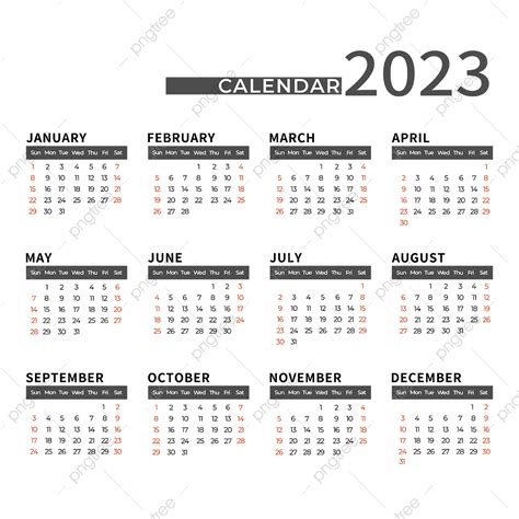 2023年簡約日曆 2023剪貼畫 2023 簡單的向量圖案素材免費下載，png，eps和ai素材下載 Pngtree