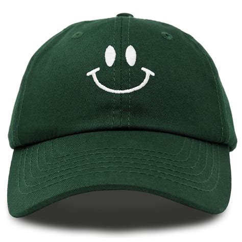 Dalix Smile Face Baseball Cap Smiling Happy Dad Hat Men Women Teens In