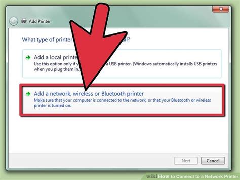 Click on network and internet. How to Connect to a Network Printer: 7 Steps (with Pictures)